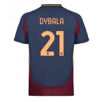 AS Roma Paulo Dybala #21 Tredjeställ 2024-25 Kortärmad